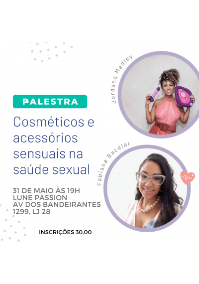 Cosméticos e acessórios sensuais na saúde sexual