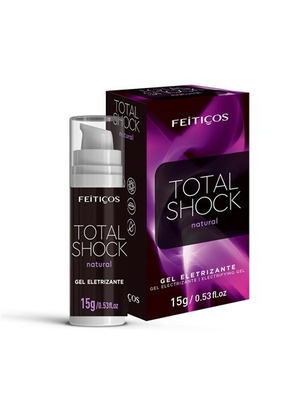 Total Shock - Vibrador em gel