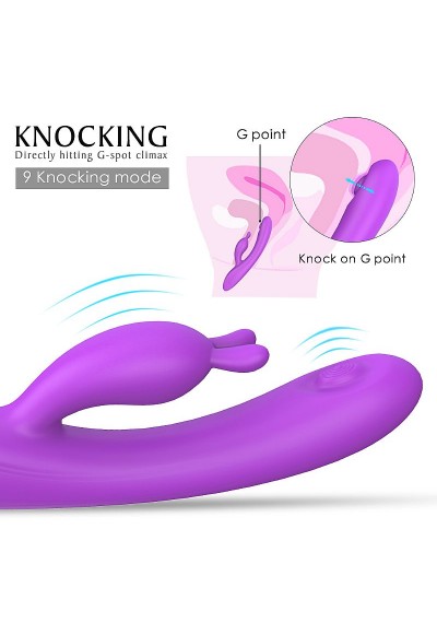 Vibrador com modo pulsação na zona G e estimulo clitorianao - Sr. C
