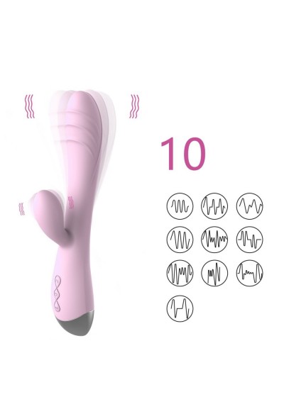 vibrador intravaginal e clitoriano - Sr. D